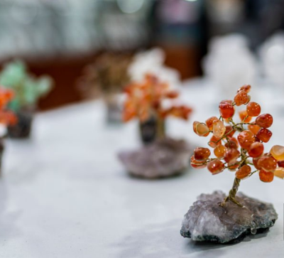 Seven Chakra Crystal Tree